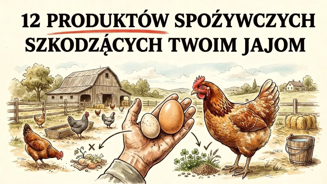 Nie karm tym kur: te produkty sprawiają, że jaja są małe i rujnują twoje gospodarstwo
