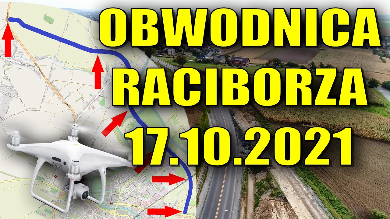 Obwodnica Raciborza 17.10.2021