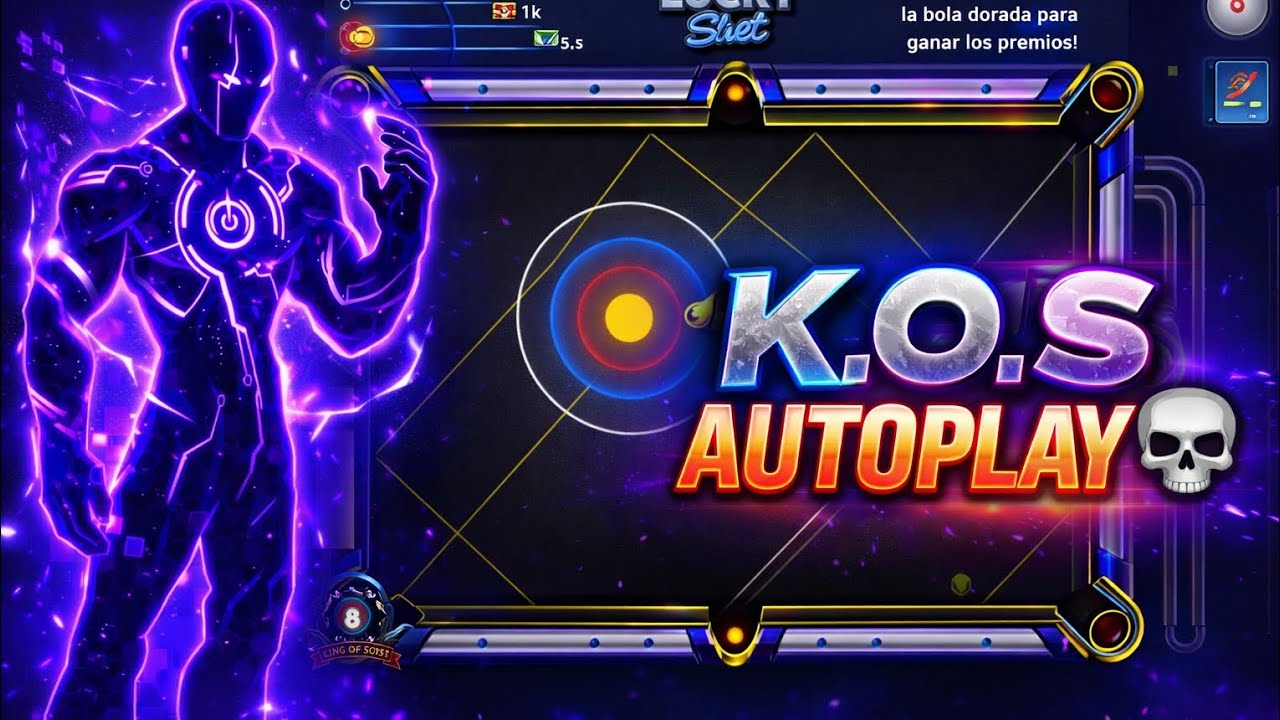 🚀 K.O.S VIP AUTO PLAY FREE!! 🙀🔥🥶| Mejor ModMenu 2026 🤖#8ballpool #gaming #youtubecontent 