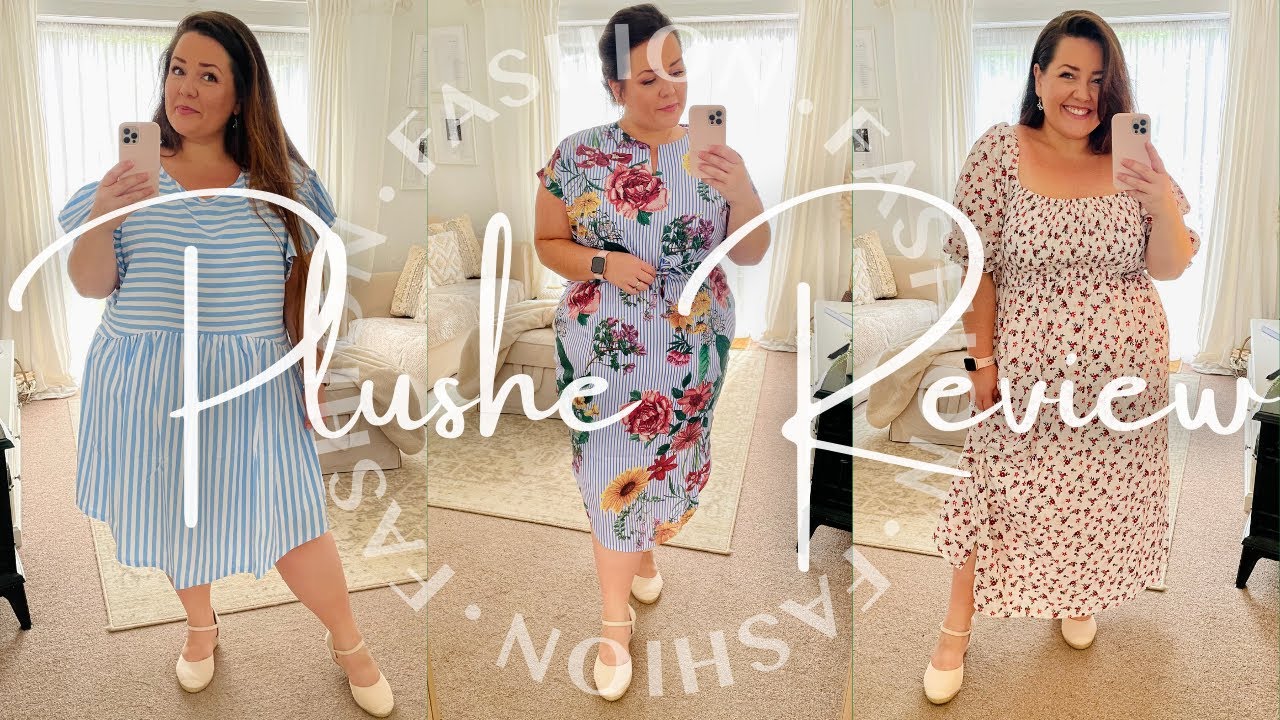 PLUSHE FIRST REVIEW & TRY ON HAUL | UK Plus Size Fashion | Youpenga