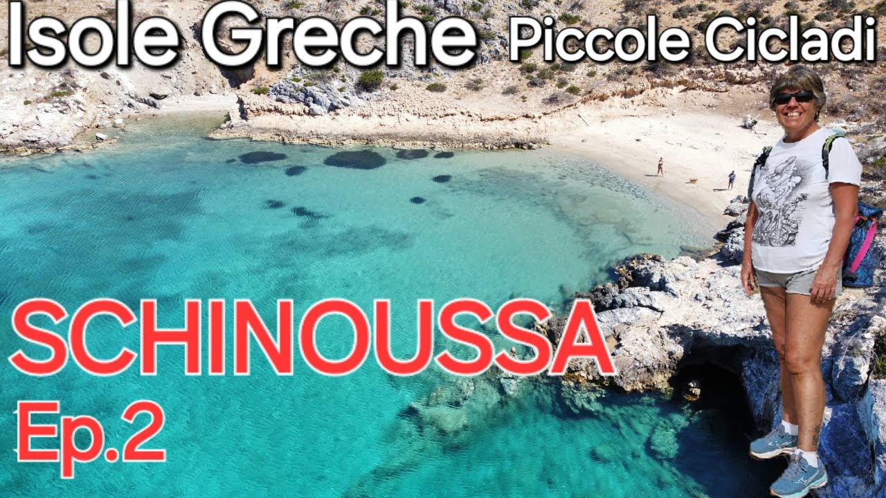 Piccole Cicladi SCHINOUSSA Ep.2 👉 Tutto il giorno solo NOI in SPIAGGIA 😍 Isole Greche