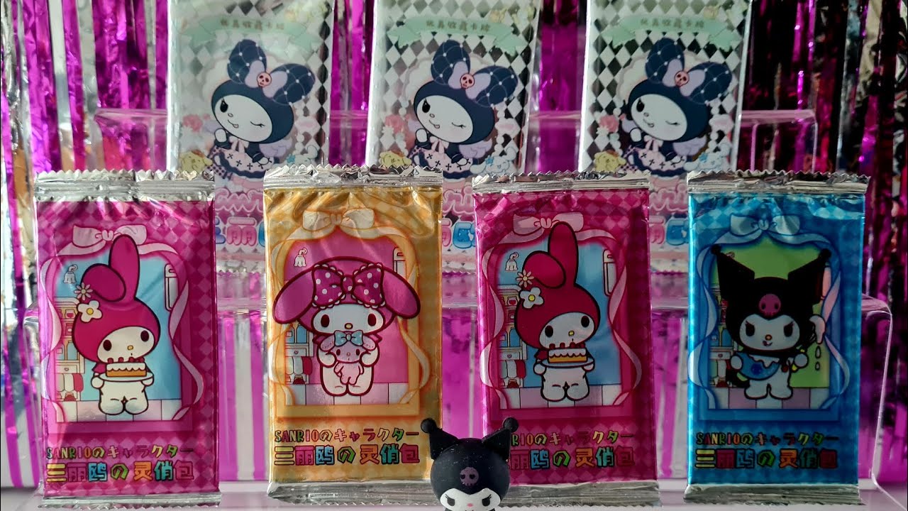 #Hello Kitty SANRIO Collectible Trading Cards Opening!💕