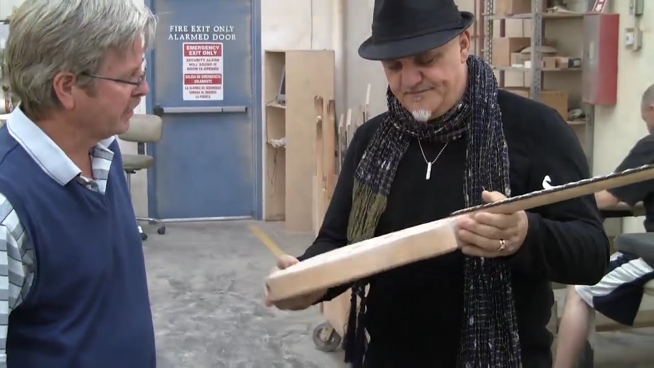 Frank Gambale - Carvin Guitars signature FG1 Guitar - How it's Made