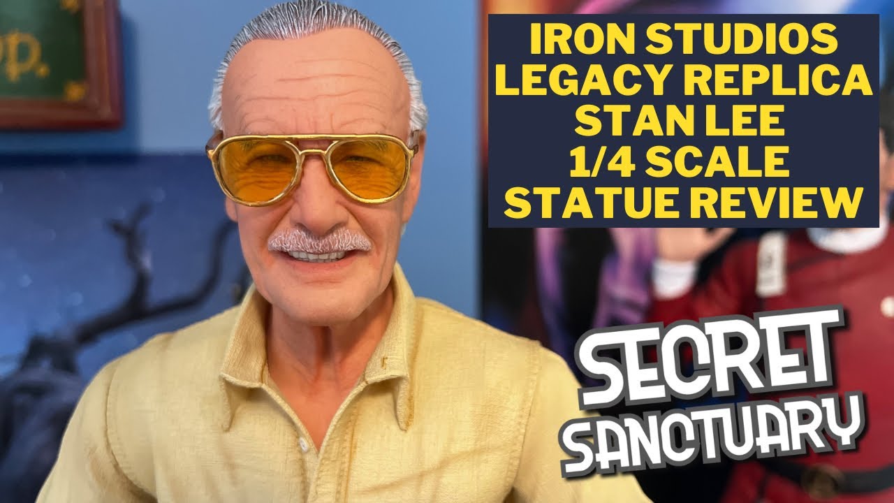 Iron Studios Legacy Replica Stan Lee 1/4 Scale Statue Review