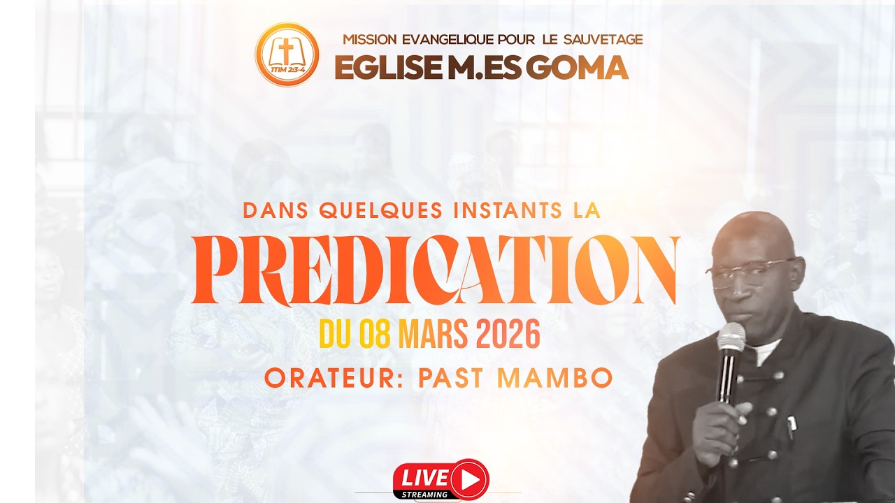 CULTE DU 08 MARS 2026 | AVEC LE PAST MAMBO