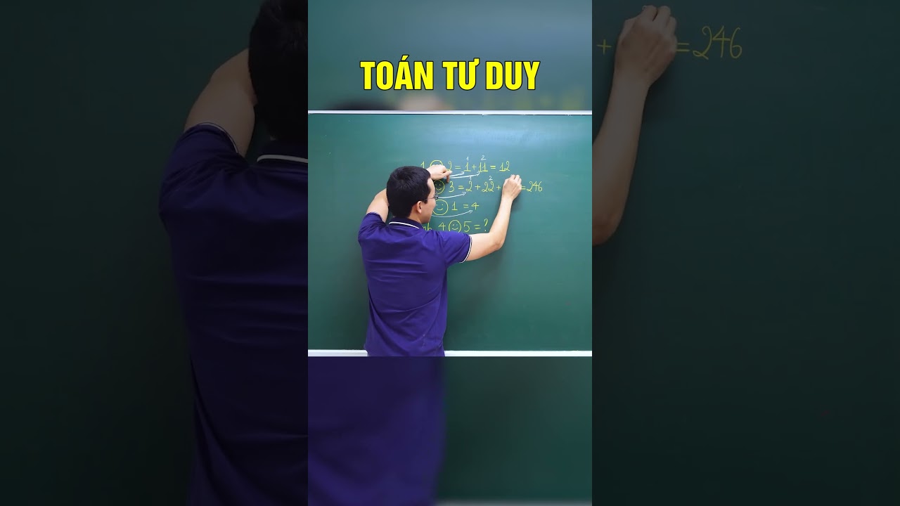 To&aacute;n tư duy c&ugrave;ng thầy Hiếu MATHX #toanthayhieu #mathx #thichhoctoan #toanhoc