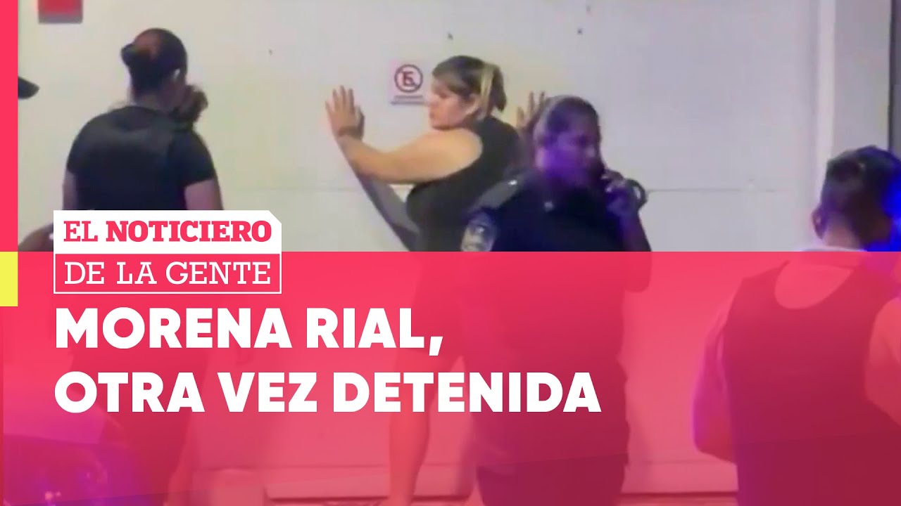 DETUVIERON a MORENA RIAL por un ROBO en SAN ISIDRO #ElNotidelaGente
