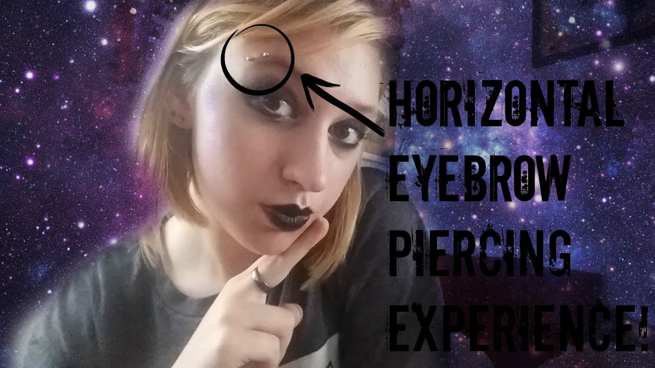 Horizontal Eyebrow Piercing Experience! | Mxxnstrxck