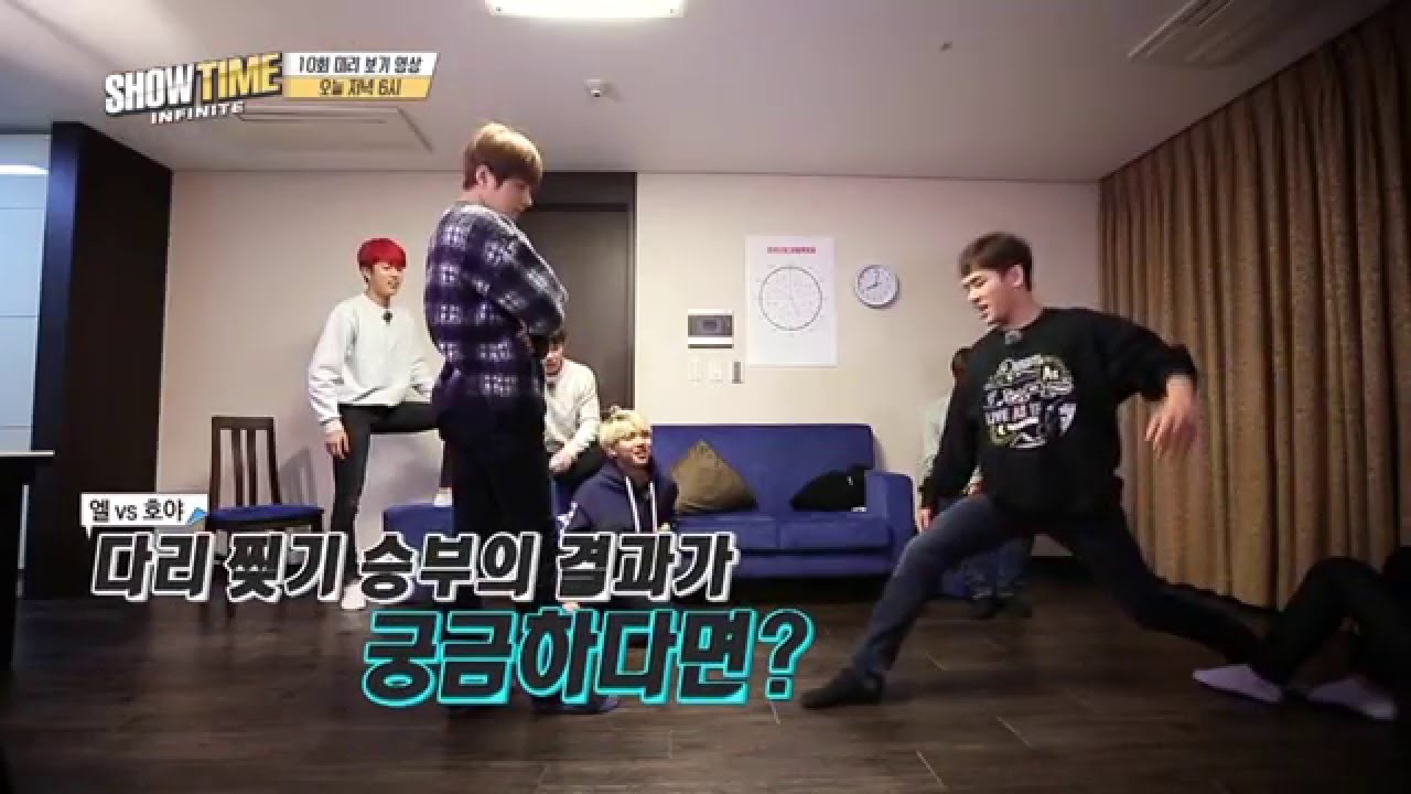 160211 INFINITE Showtime EP10 Preview (Myungsoo + Hoya)
