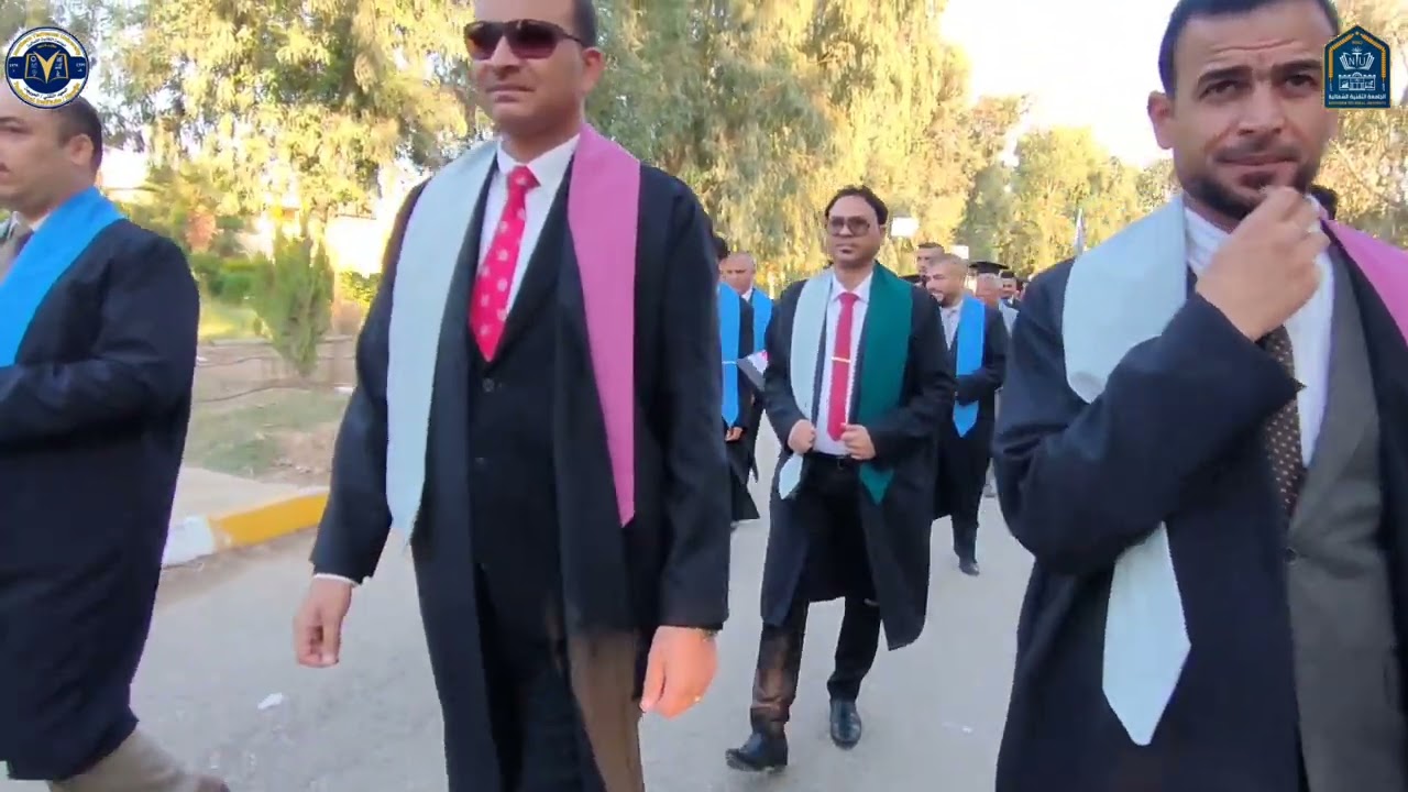 خريجي المعهد التقني الحويجة للعام2022/2021 يشاركون في حفل التخرج المركزي في الجامعة التقنية الشمالية