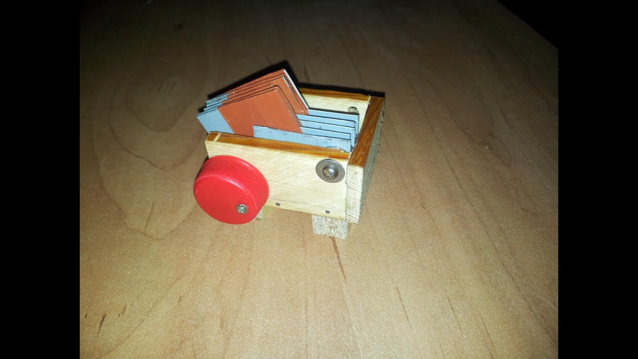 condensador variable casero para radio