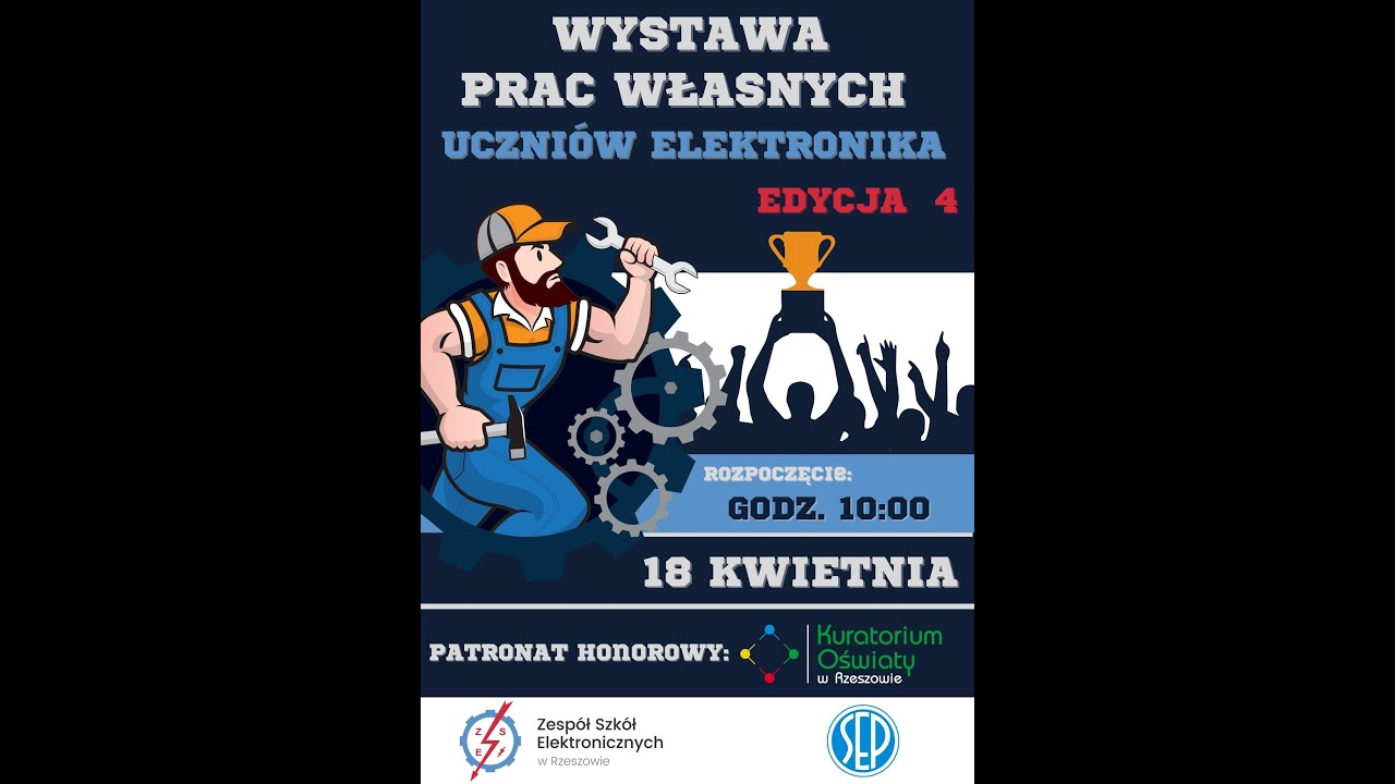 Wystawa prac własnych 2024 - Zespół Szkół Elektronicznych w Rzeszowie