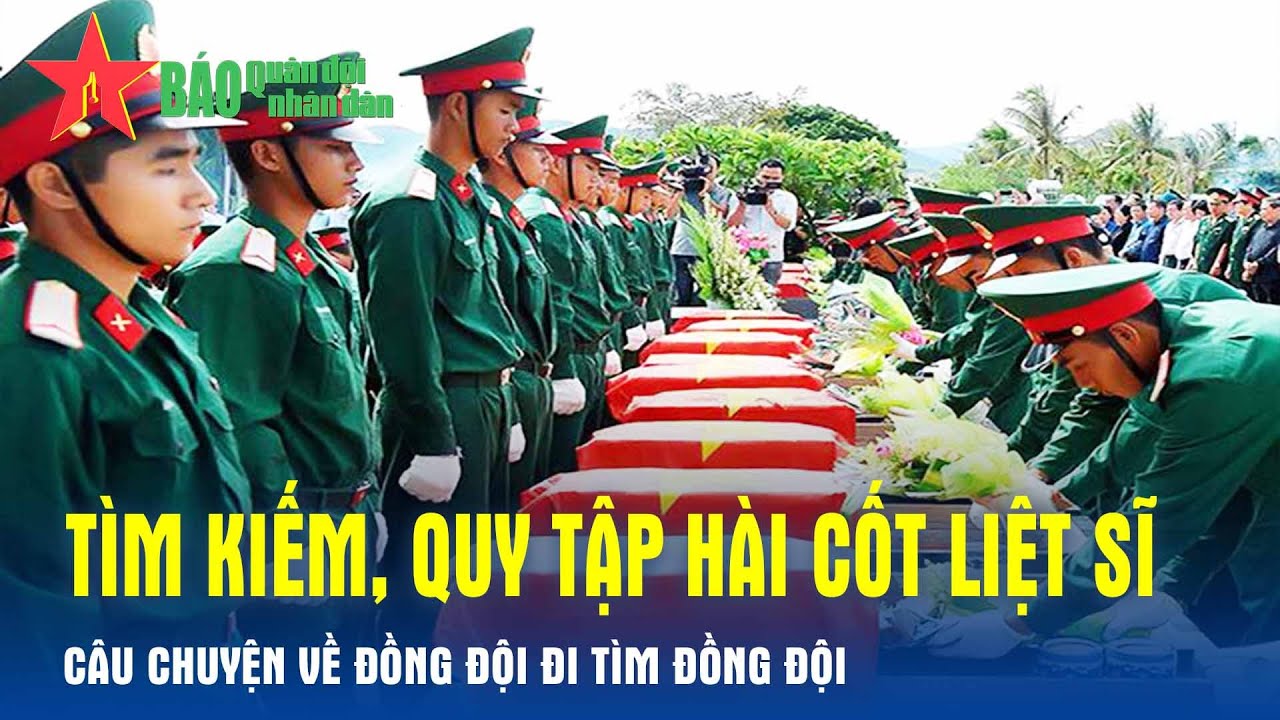 Tọa đàm: Tìm kiếm, quy tập hài cốt liệt sĩ-Câu chuyện về đồng đội đi tìm đồng đội - Báo QĐND
