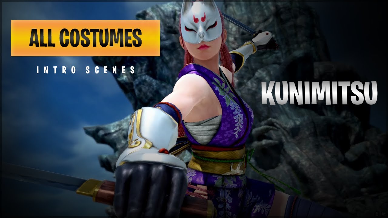 TEKKEN 7 - KUNIMITSU | Intro Scenes With Different Costumes