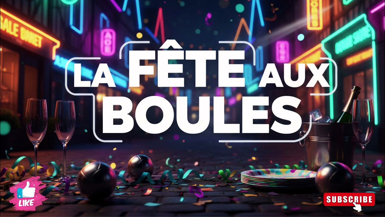 La Fête aux Boules 🎉 | Chanson festive humour | Fête de village | Pétanque & rigolade