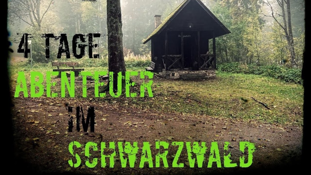 BiwakBrüder | 96H unterwegs im Schwarzwald | Hängematte und Hüttenübernachtung