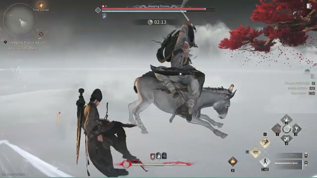 Where Winds Meet - Sleeping Taoist - No Hit Run - Abyss Trial