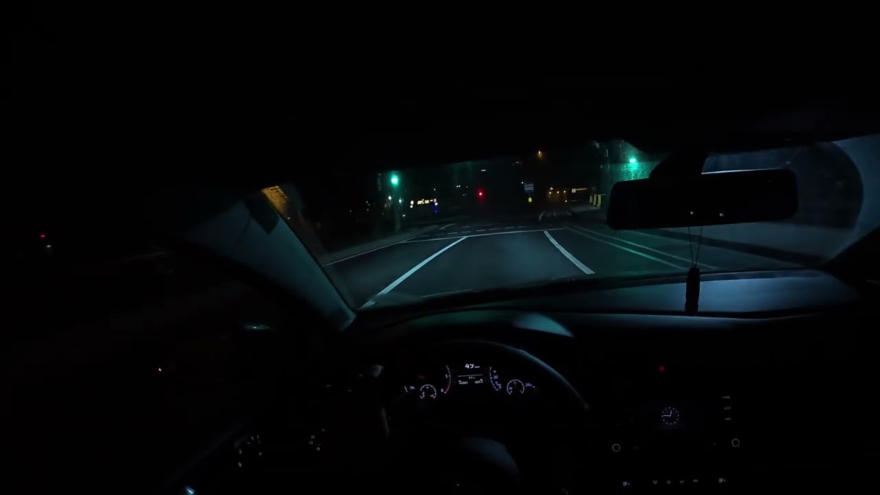 Calm Night Drive &ndash; Relaxing POV with Soft Music | 4K