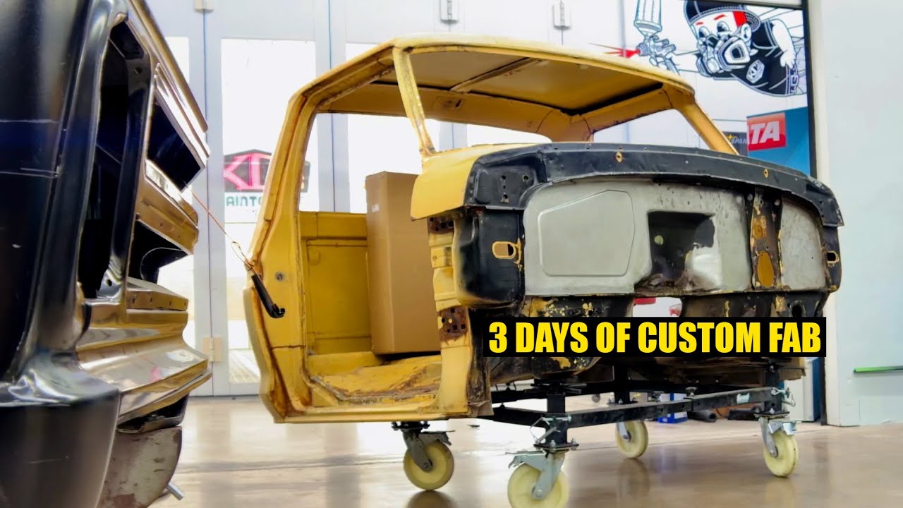 Ford F100 Longbed 1975 года — изготовление брандмауэра