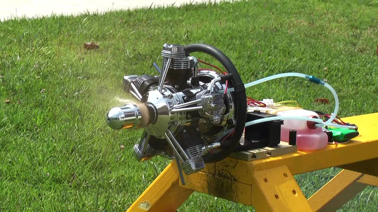 ASP FS400AR Radial Engine Part 3