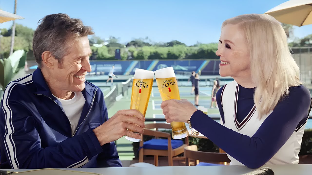 Michelob Ultra Willem Dafoe and Catherine O’hara Super Bowl Commercial 2025 Extended Version