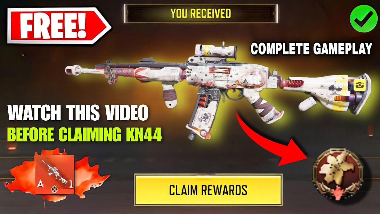 Как разблокировать бесплатный легендарный KN44 War Breaker: подробная информация | Получите леген...