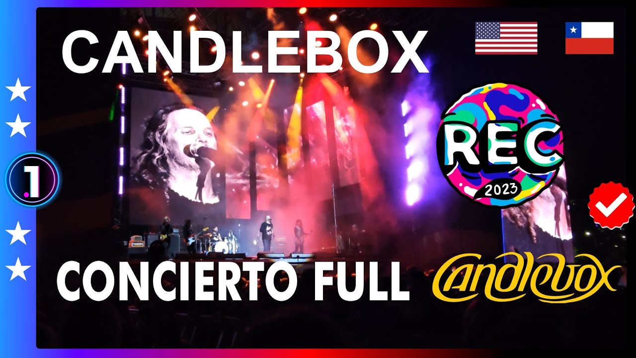 CANDLEBOX 🎸🇺🇸🇨🇱 | CONCIERTO FULL | REC 2023, Concepcion, Chile, 29 Octubre 2023