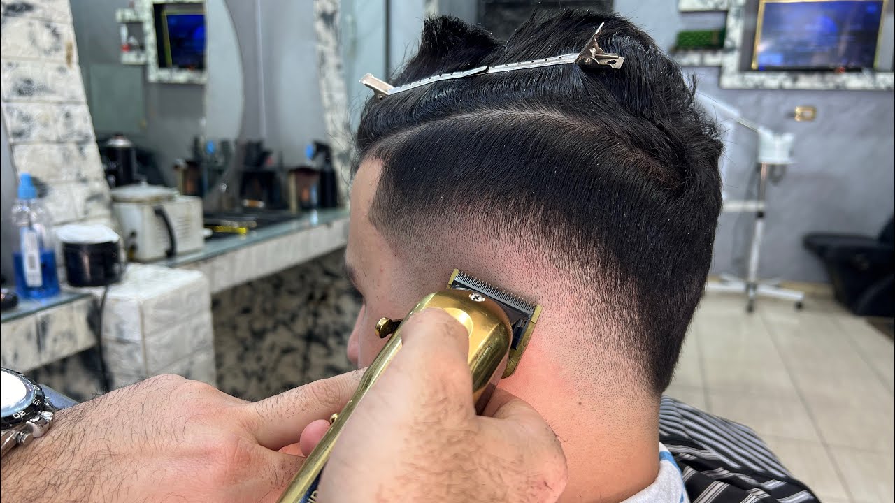 تعليم تدريج الزيرو وتضييع الخط بكل سهولة ،تعلم الحلاقة بسرعة