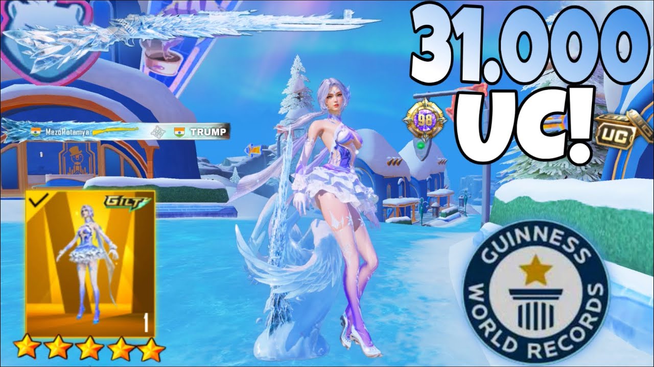 $ 31.000 UC!😨 I GOT ALL THE ITEMS. With WİNTERGLOW SYLPH SET🥶 PUBG Mobile !