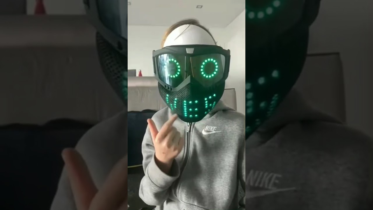 Finalmente a minha máscara da qudi chegou