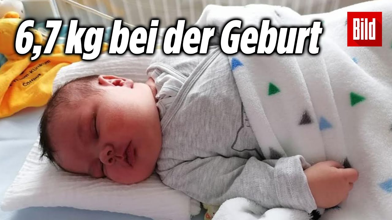 Gewichts-Rekord: Das ist Deutschlands schwerstes Baby