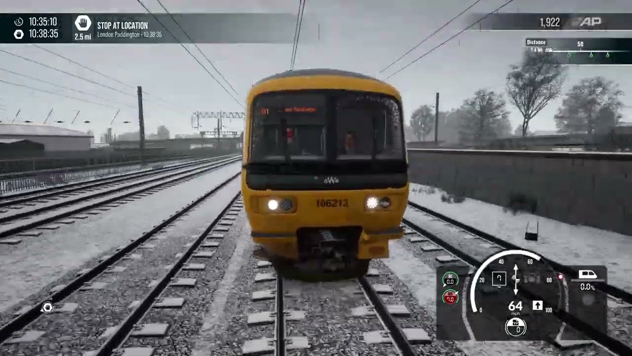 Greenford To London Paddington [2G11] | Great Western Express | Class 166 | GWR | TSW6 | Ep 34