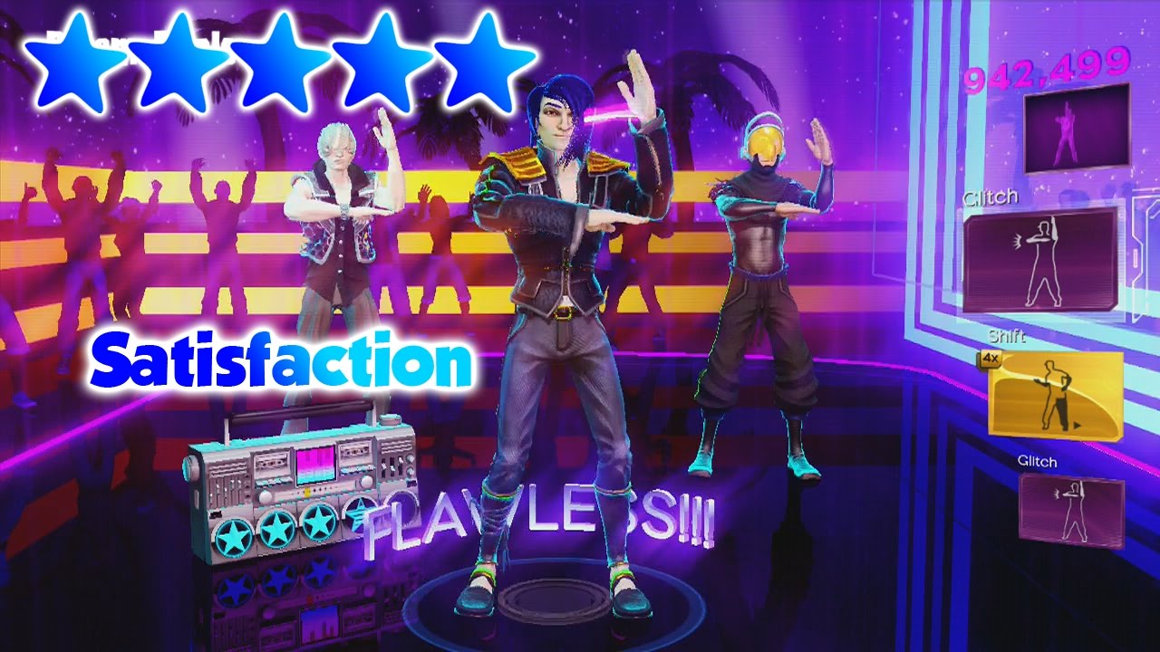 Dance Central 3 - Satisfaction (DC1 Import) - 5 Gold Stars