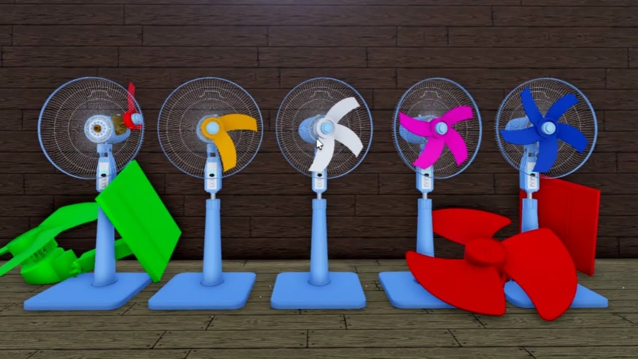 Wall Fan, Desk Fan, Stand Fan Video - Grebek Kipas Angin Baling baling Super Lucu