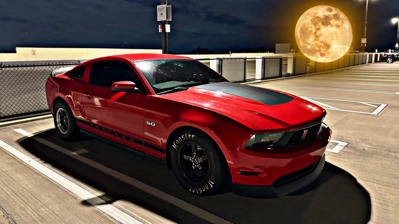 C7 ZO6 TRIES TO BULLY MY FBO CAM MUSTANG GT!!! NIGHT POV 😈