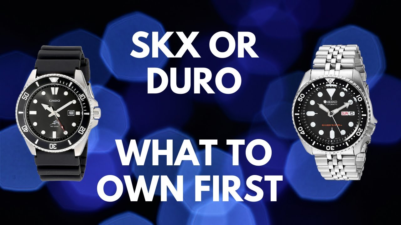 КАКИЕ ЧАСЫ ЛУЧШЕ ВЫБРАТЬ В КАЧЕСТВЕ ПЕРВЫХ? | SKX (SEIKO 5) VS CASIO DURO