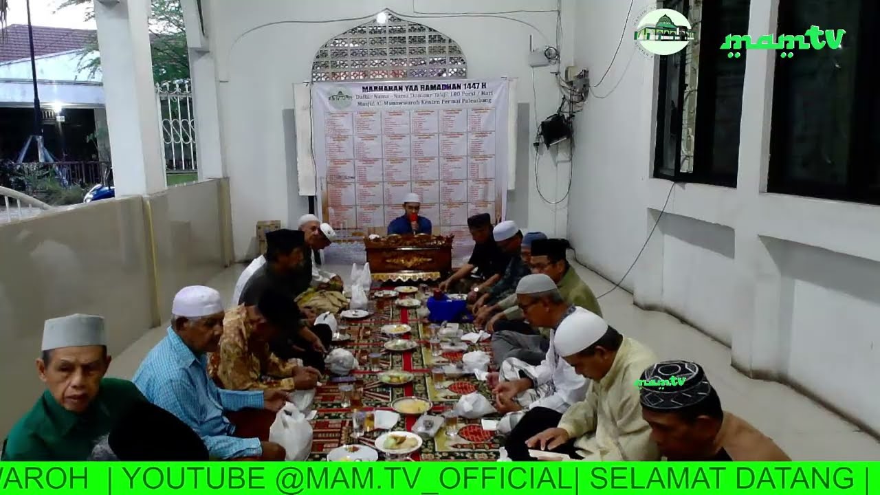 🔴LIVE | KULTUM DAN SHOLAT MAGHRIB BERJAMA'AH | MASJID AL-MUNAWWAROH KENTEN PERMAI PALEMBANG