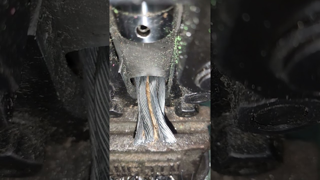 The sound of Metal Breaking
