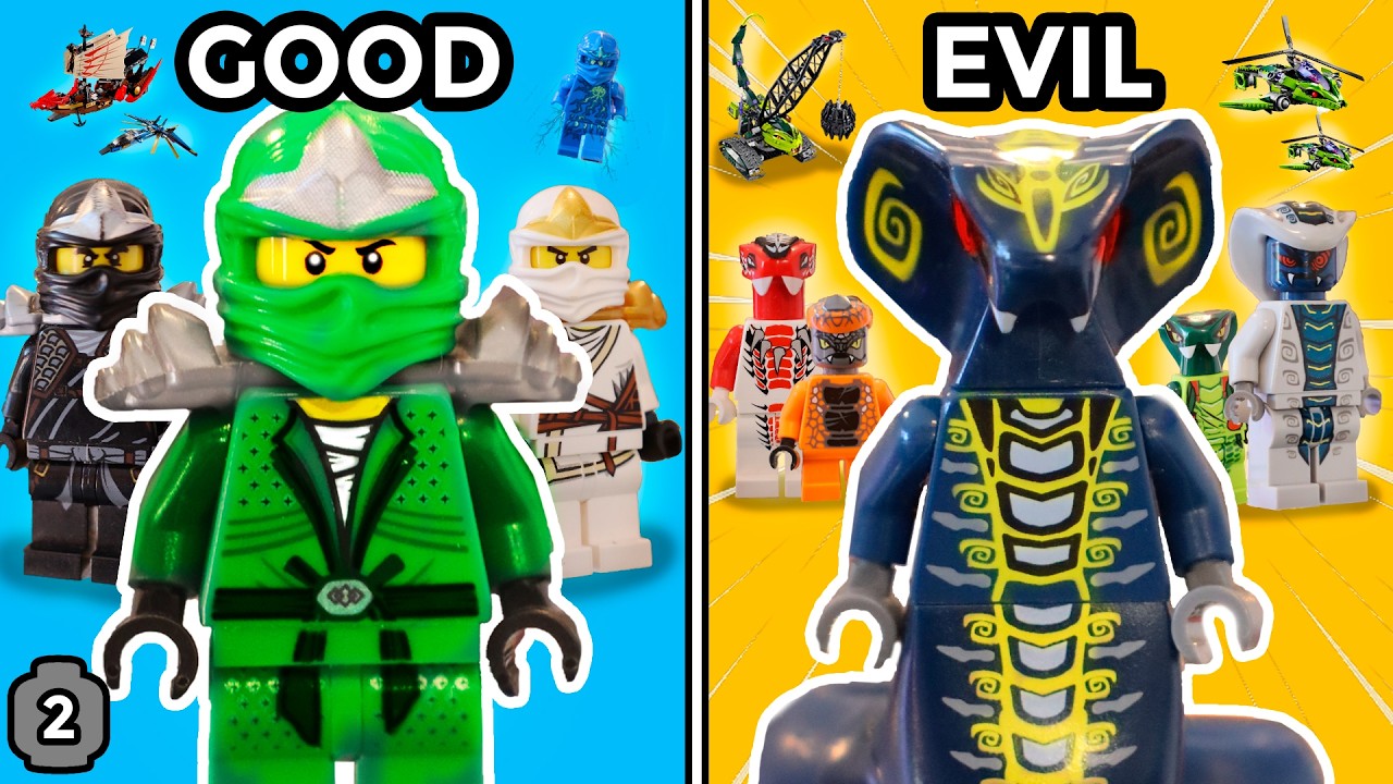 Я собрал ВСЕ наборы Ninjago 1-го сезона...