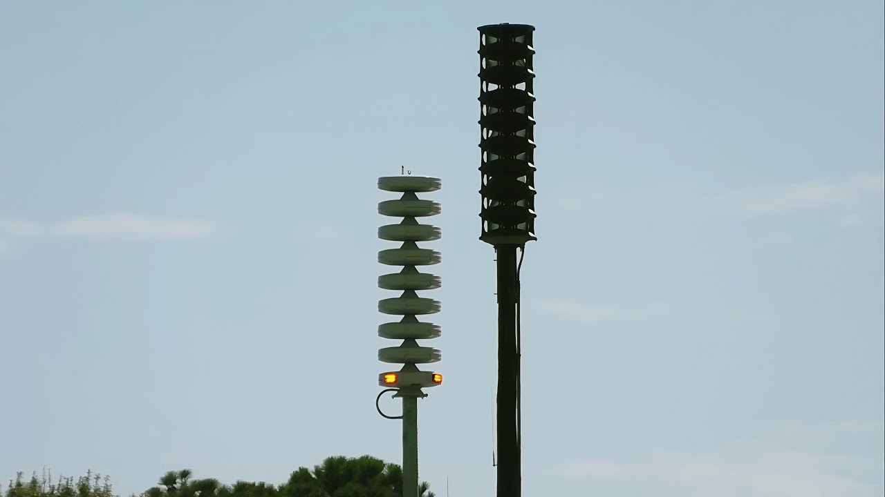 Federal Signal Modulator 8032B Siren Test (Custom Whoop), La Porte, TX