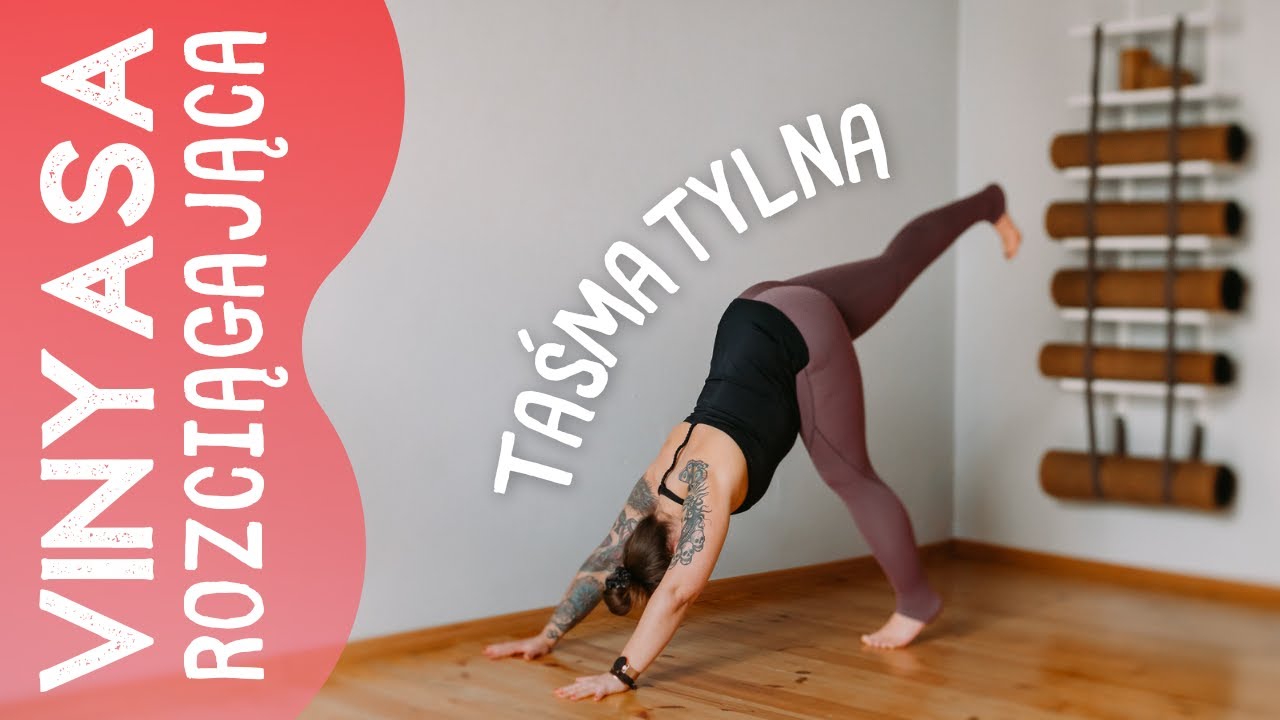 Vinyasa rozciągająca ★★✩ taśma tylna