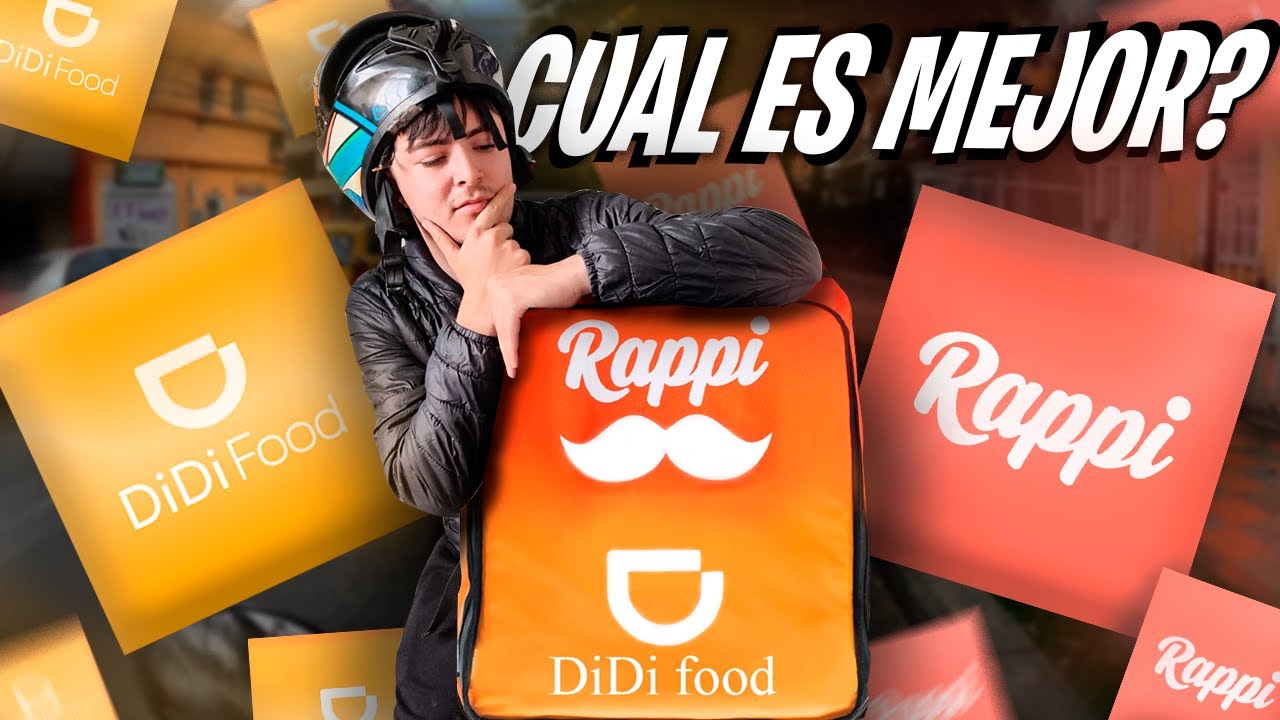 Cual APP será MEJOR RAPPI o DIDI? TRABAJANDO con las dos a la vez.