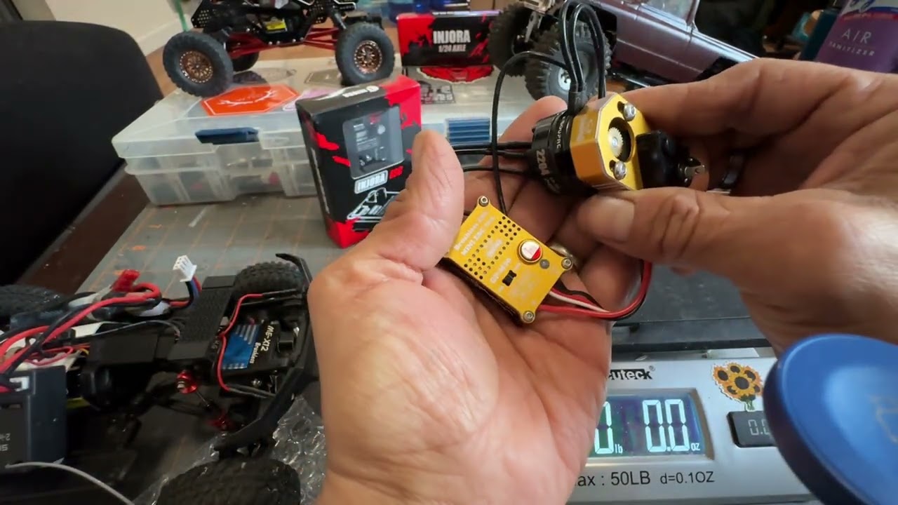 GOUPRC 2400 KV Brushless Combo in the Lexus.!!