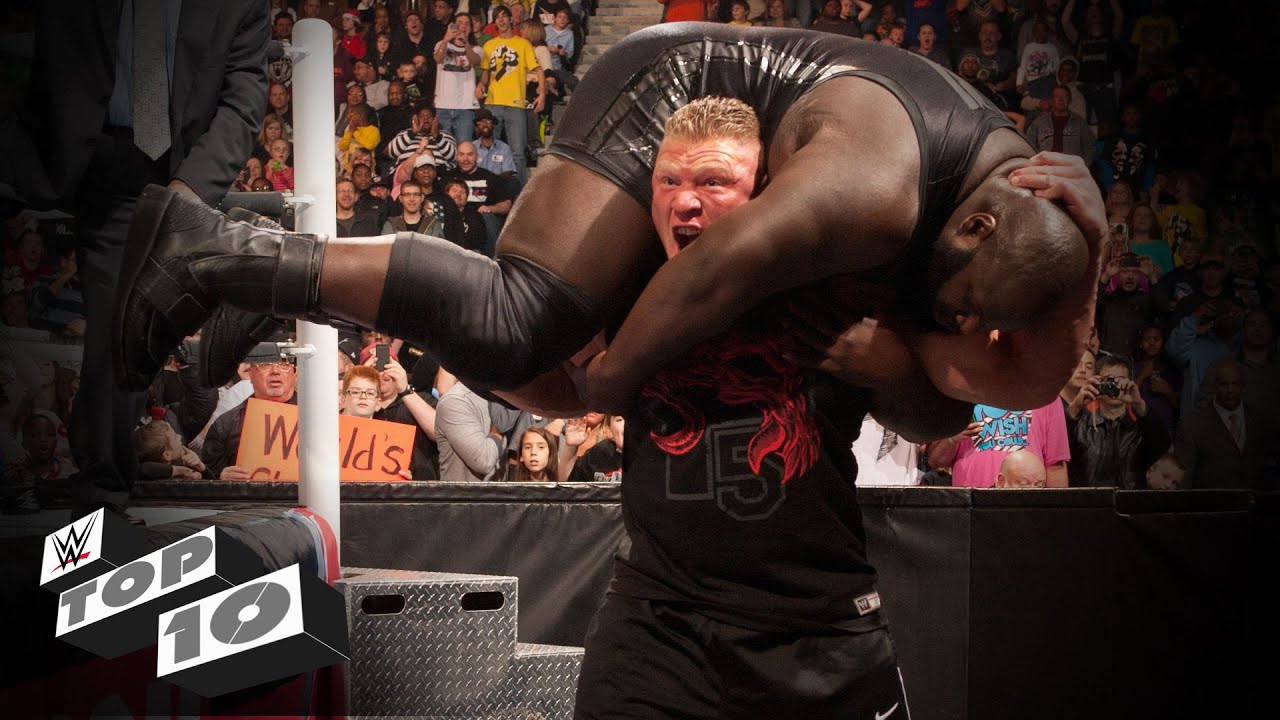 Outside-the-ring Finishing Moves: WWE Top 10