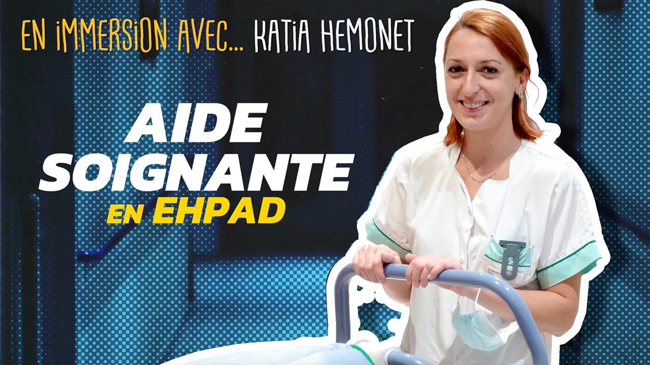 En immersion avec Katia Hemonet, aide soignante en ehpad
