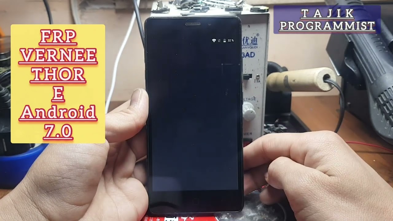FRP! Разблокировка Аккаунт VERNEE  THOR  E  android 7.0 Без ПК, Без сим, последний Partch