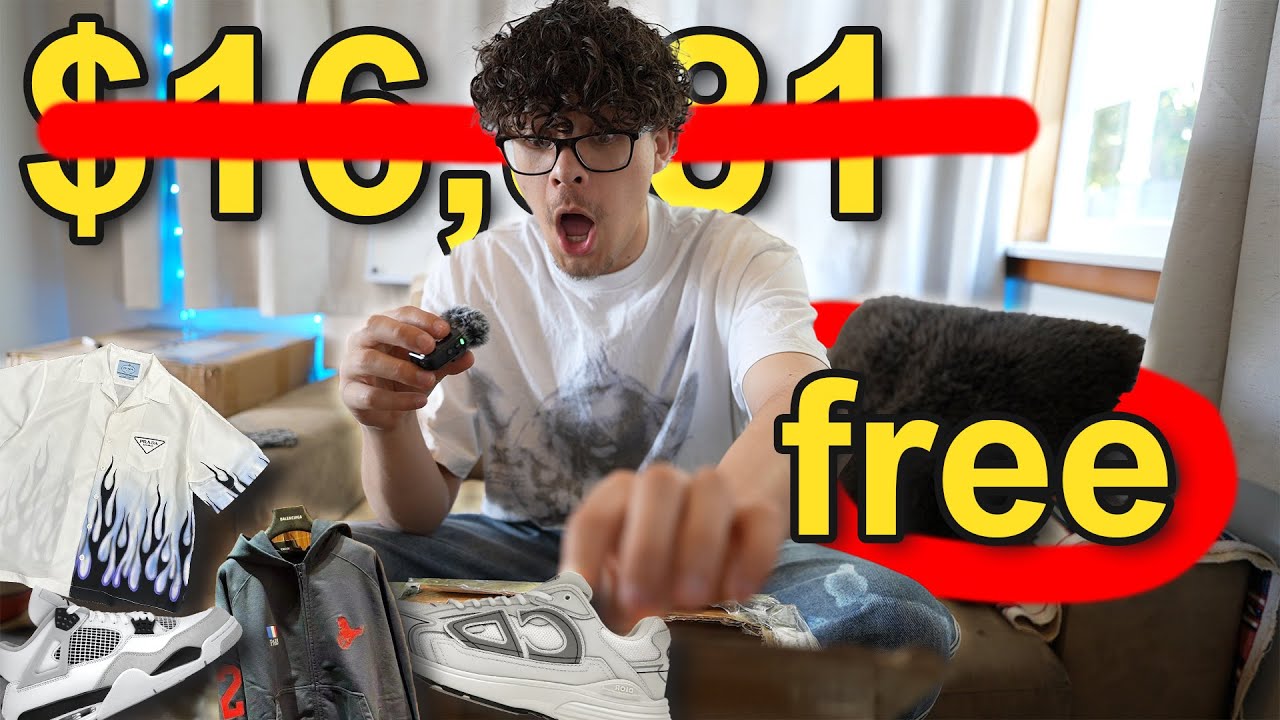 i bought $16,881 worth of clothes and shoes for $400