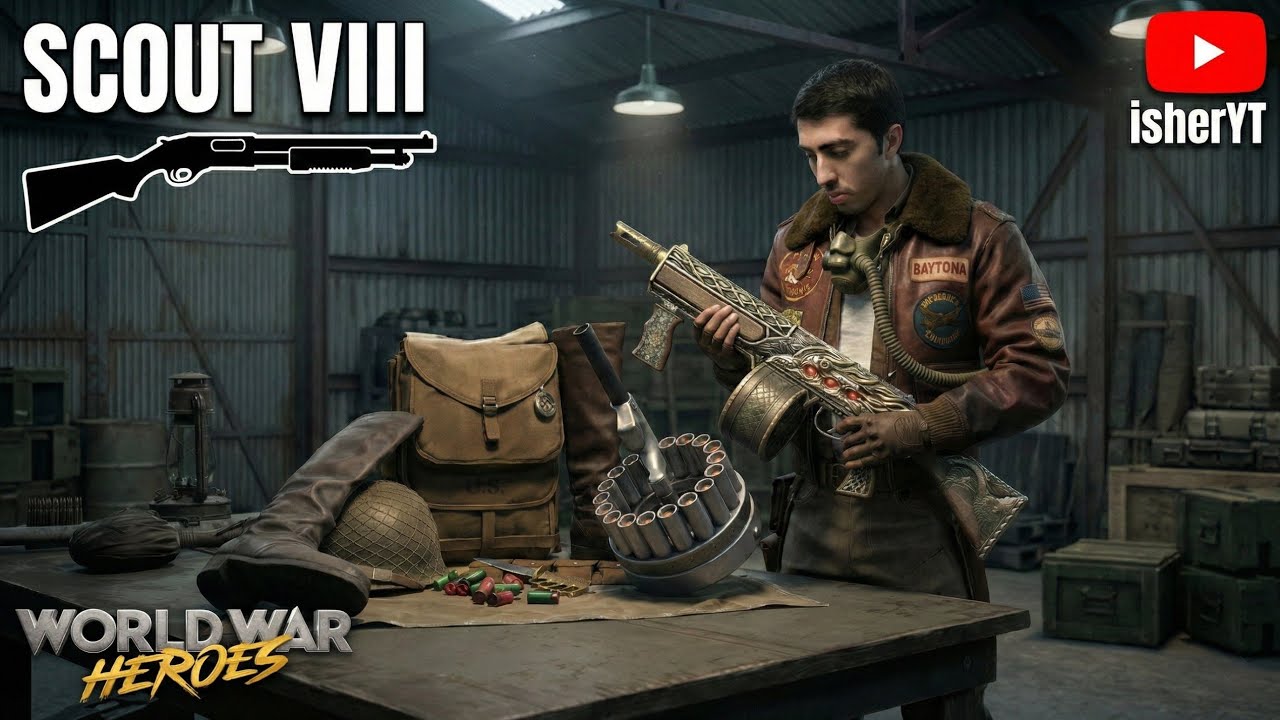 Scout VIII World War Heroes Разведчик 8