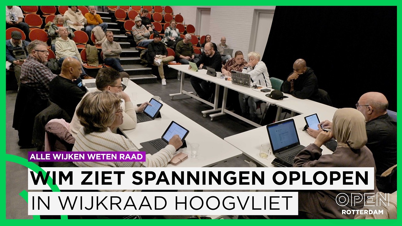 Wim Wiegmann ziet spanningen oplopen in wijkraad Hoogvliet | ALLE WIJKEN WETEN RAAD | Afl. 5