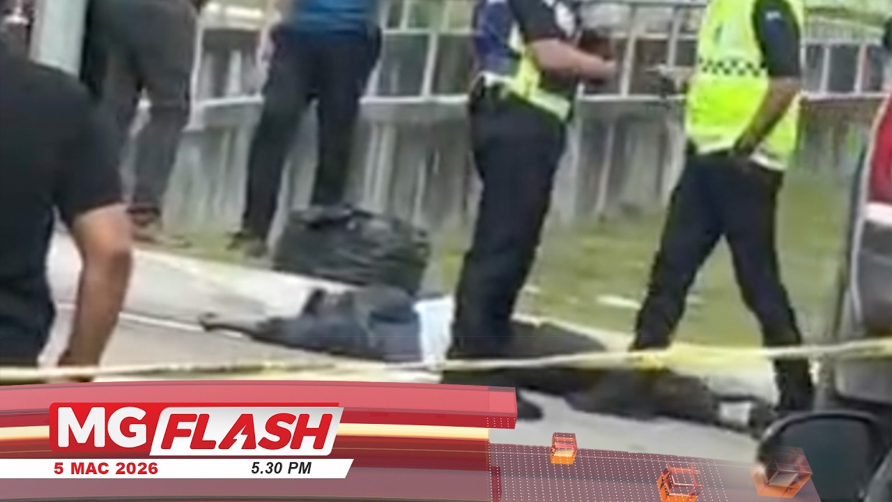 Kes Tembak Di Klang, Salah Seorang Suspek Cedera Dirempuh Kenderaan 4X4 #MGFlash
